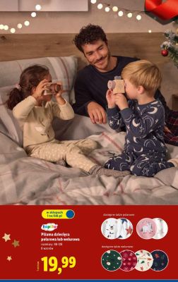 Piżama dziecięca polarowa / welurowa r. 98-128  promocja w Lidl