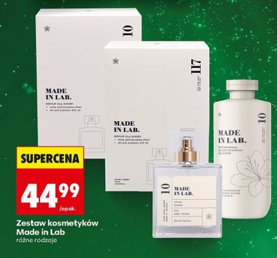 Zestaw kosmetyków różne rodzaje promocja w Biedronka