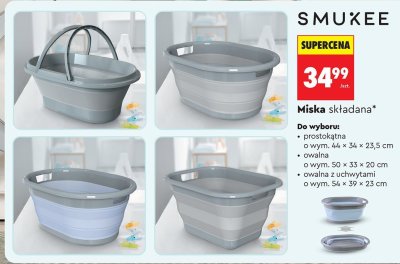 Miska składana Smukee promocja w Biedronka