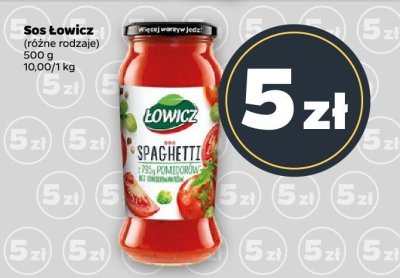 Sos różne rodzaje promocja w Netto