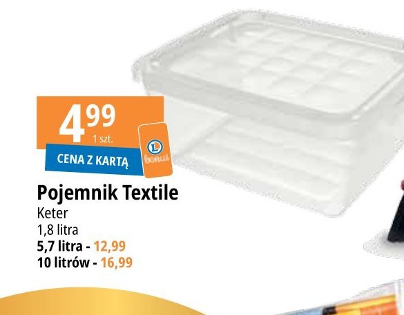 Pojemnik textile 5.7 l Keter promocja