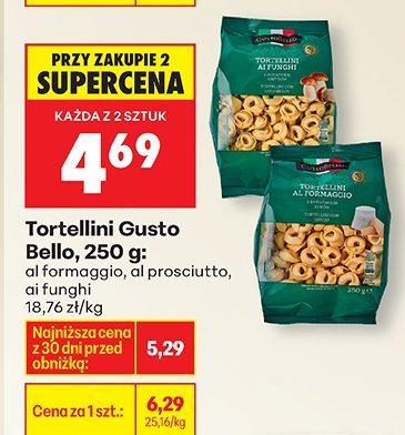 Tortellini 250 g al prosciutto promocja w Biedronka