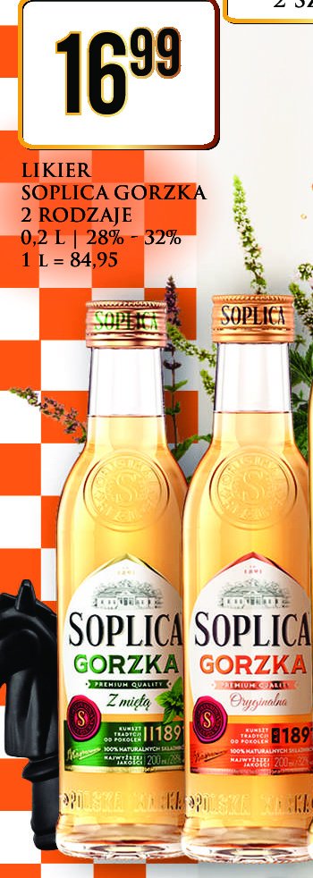 W贸dka Soplica gorzka promocja