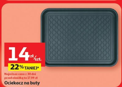 Ociekacz na buty promocja w Auchan