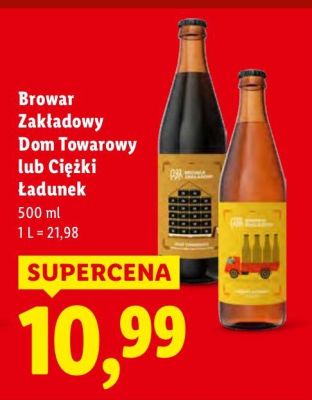 Piwo Ciężki Ładunek promocja w Lidl