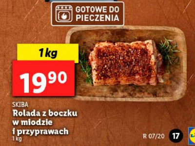 Rolada z boczku w miodzie i przyprawach Skiba promocja