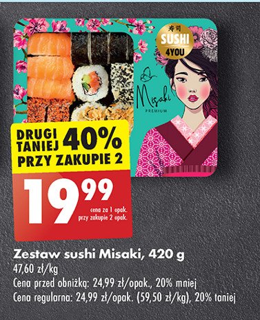 Sushi misaki Sushi 4you promocja