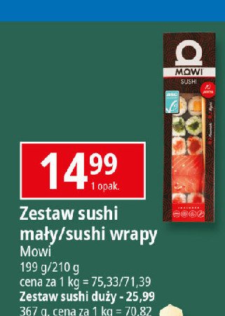 Zestaw sushi duży Mowi promocja