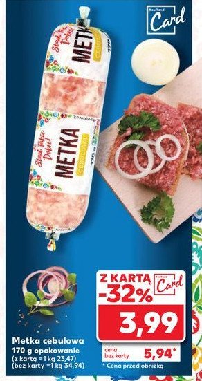 Metka cebulowa K-classic stąd takie dobre! promocja w Kaufland