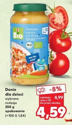Danie risotto K-classic bio promocja