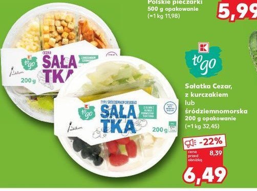 Sa艂atka cezar K-to go promocja