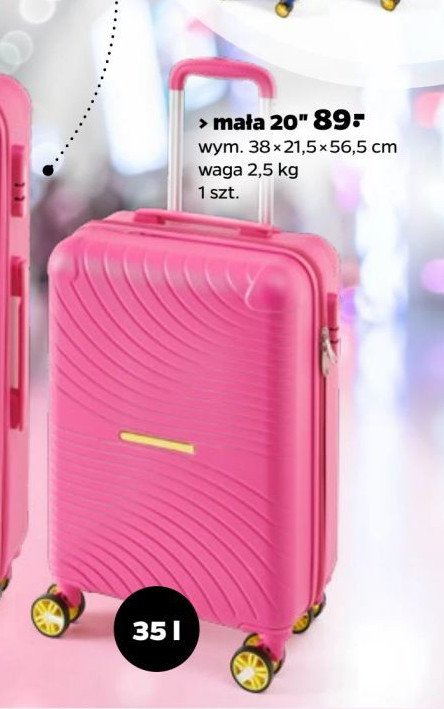 Walizka 20" promocja