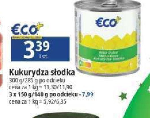 Kukurydza Eco+ promocja