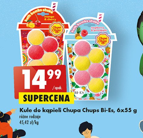 Kule do kąpieli mango&cherry Bi-es chupa chups promocja