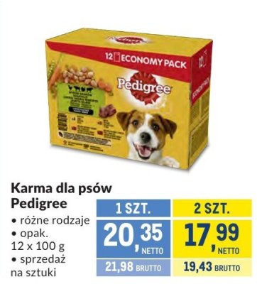 Karma dla psów Pedigree promocja w Makro