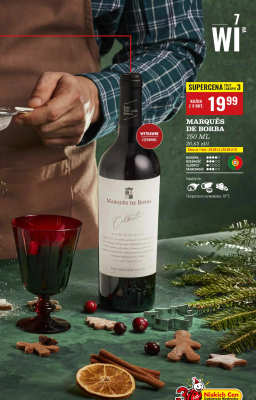 Wino Marquês De Borba czerwone wytrawne promocja w Biedronka