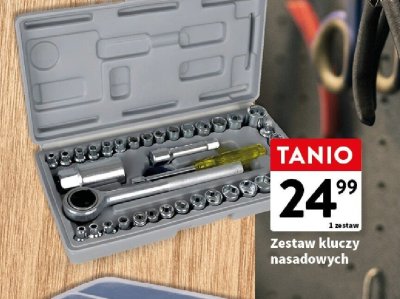 Zestaw kluczy nasadowych promocja w Intermarche