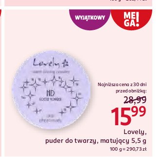 Podkład i puder 2w1 Lovely promocja