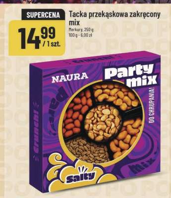 Tacka przekąskowa zakręcony mix Merkury promocja w POLOmarket