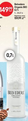 Wódka Belvedere Organic BIO 0,7l promocja w Żabka