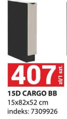 Szafka kuchenna 15D CARGO BB promocja w Merkury Market