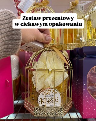 Zestaw prezentowy świąteczny Argan Oil promocja w Biedronka