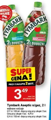 Napój Tymbark Aseptic n/gaz 2l różne rodzaje promocja w Twój Market