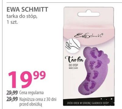 Tarka do stóp EWA SCHMITT promocja w Hebe