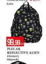 Plecak na k贸艂kach reflective aliens St. majewski promocja