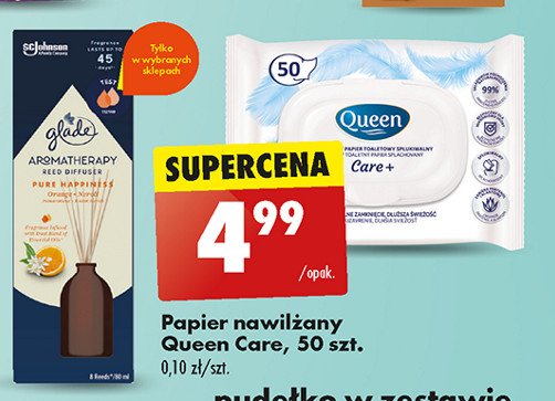 Papier nawilżany aqua Queen promocja