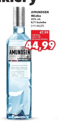 Wódka Amundsen 40% alk. 0,7l promocja w Kaufland