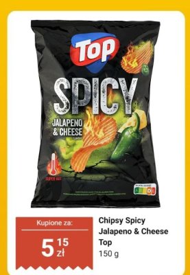 Chipsy Spicy Jalapeno & Cheese  promocja w Biedronka