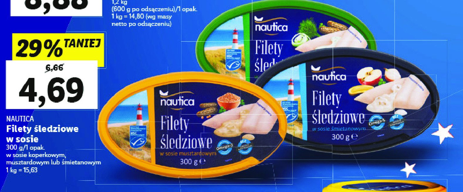 Filety śledziowe z ziołami Nautica schwartz promocja