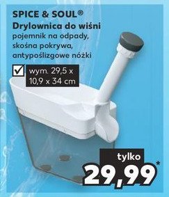 Drylownica do wi艣ni Spice&soul promocja