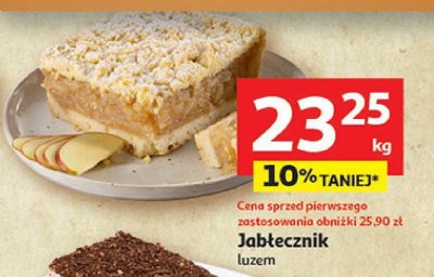 Jabłecznik luzem promocja w Auchan