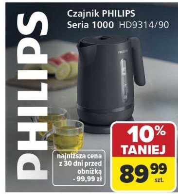 Czajnik PHILIPS Seria 1000 HD9314/90 promocja w Carrefour