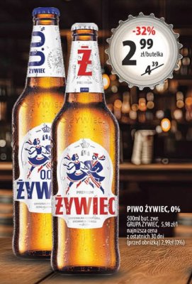 Piwo Żywiec 0% 500ml promocja w Arhelan