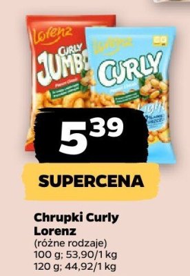 Chrupki Curly  promocja w Netto