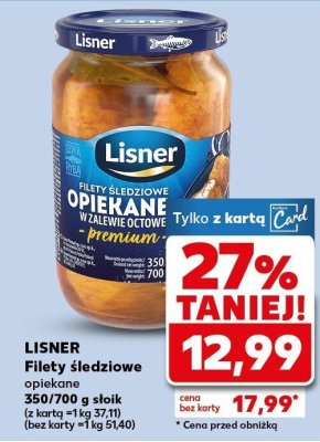 Filety śledziowe promocja w Kaufland