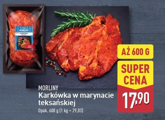 Kiełbasa teksańska z chilli Morliny promocja w Aldi