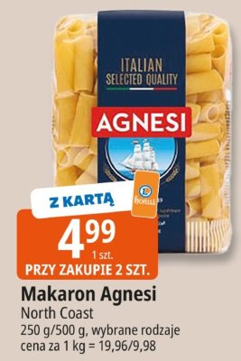Makaron Agnesi North Coast promocja w Leclerc