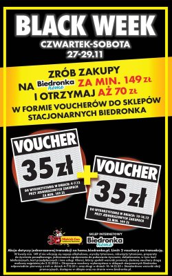 Od poniedziałku, strona 5 promocja w Biedronka