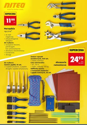 Zestaw pędzli NITEO 10 szt. promocja w Biedronka