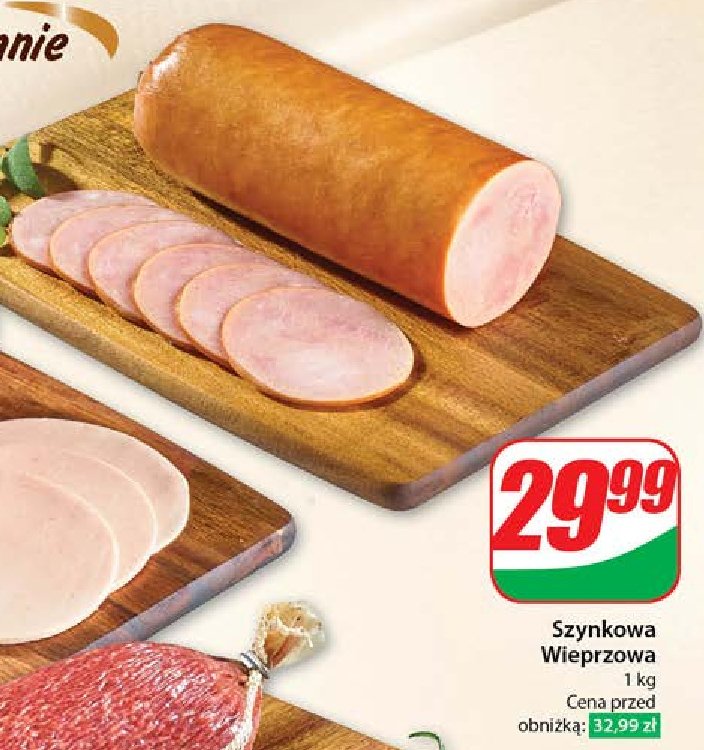 Szynkowa wieprzowa Agro rydzyna promocja w Dino