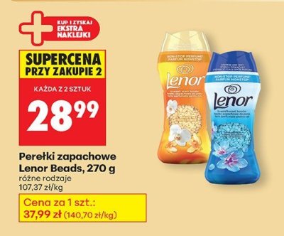 Perełki zapachowe Beads wszystkie rodzaje promocja w Biedronka