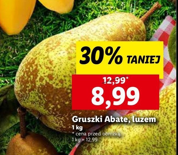 Gruszki abate promocja