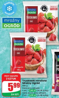 Truskawki promocja w Dino