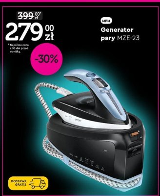 Generator pary MZE-23 promocja w Biedronka