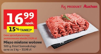 Mi臋so mielone wo艂owe promocja w Auchan