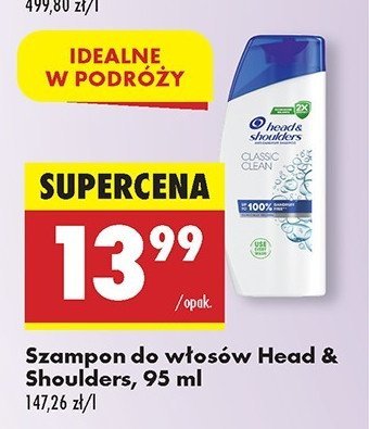 Szampon do w艂os贸w classic clean Head&shoulders promocja